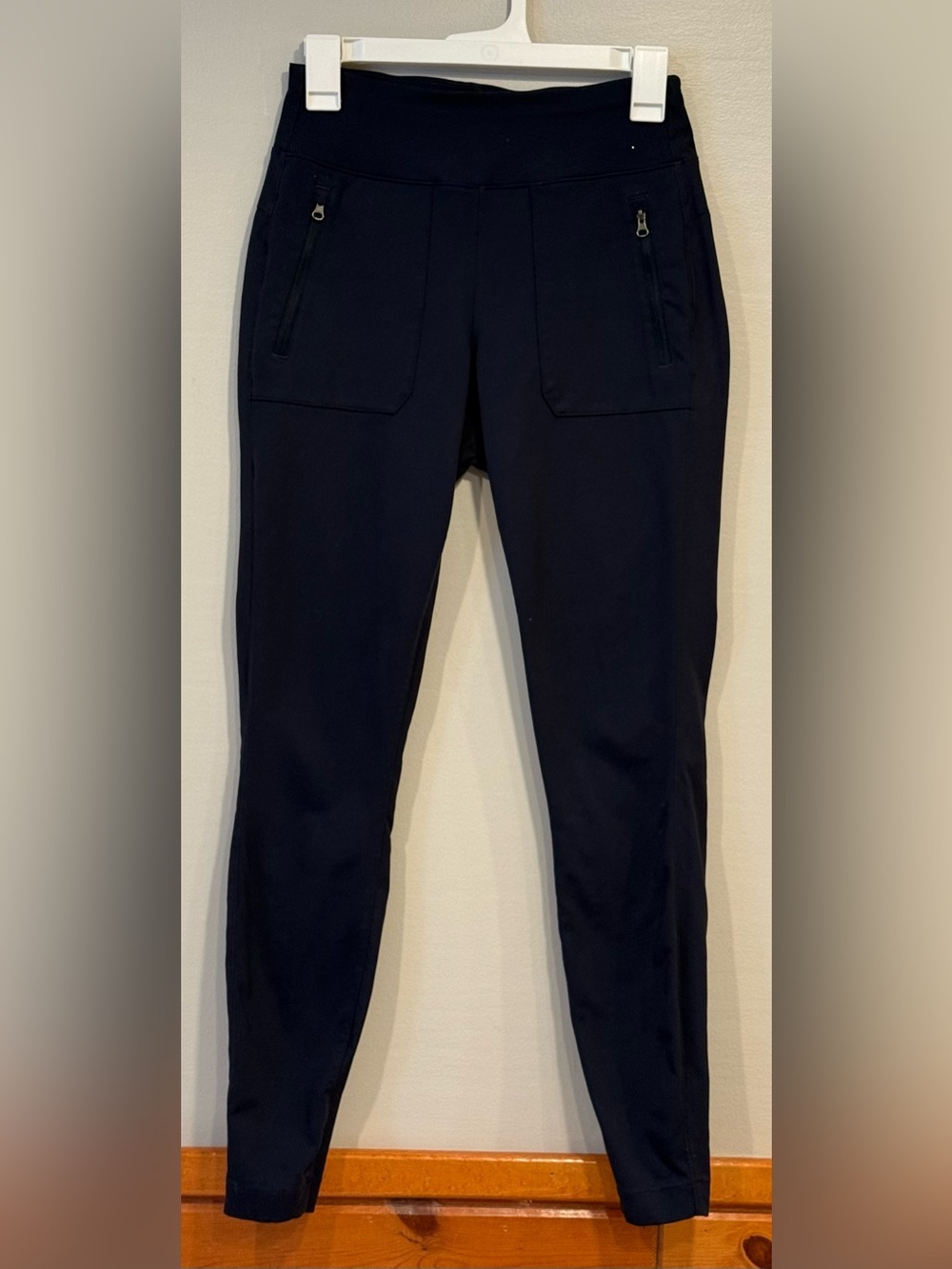The North Face Utility Hybrid Hiker Tights Navy Blue Pocket Leggings Women Small